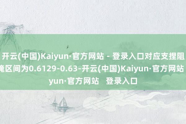 开云(中国)Kaiyun·官方网站 - 登录入口对应支捏阻力最大遮掩区间为0.6129-0.63-开云(中国)Kaiyun·官方网站 登录入口